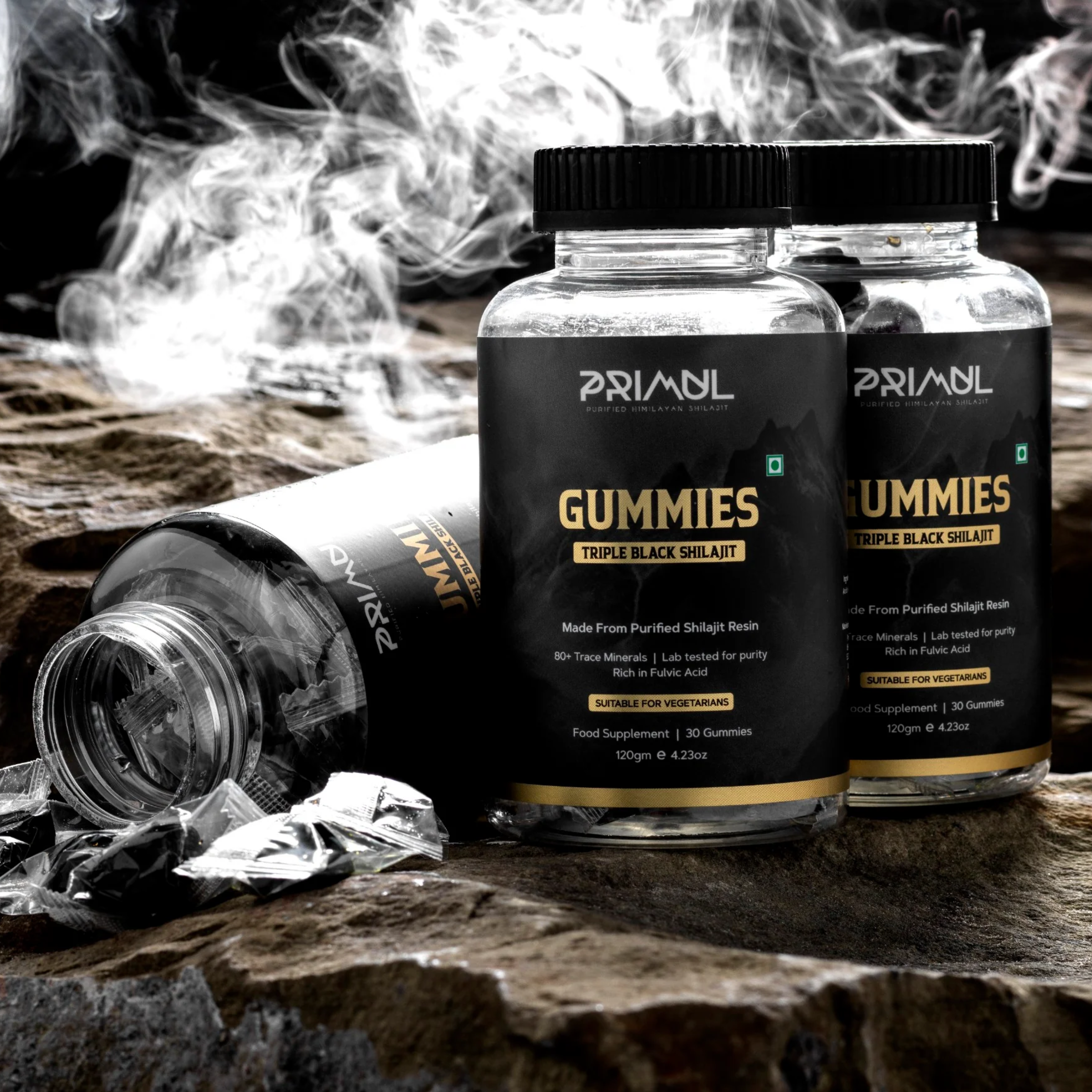 PRIMUL TRIPLE BLACK SHILAJIT GUMMIES