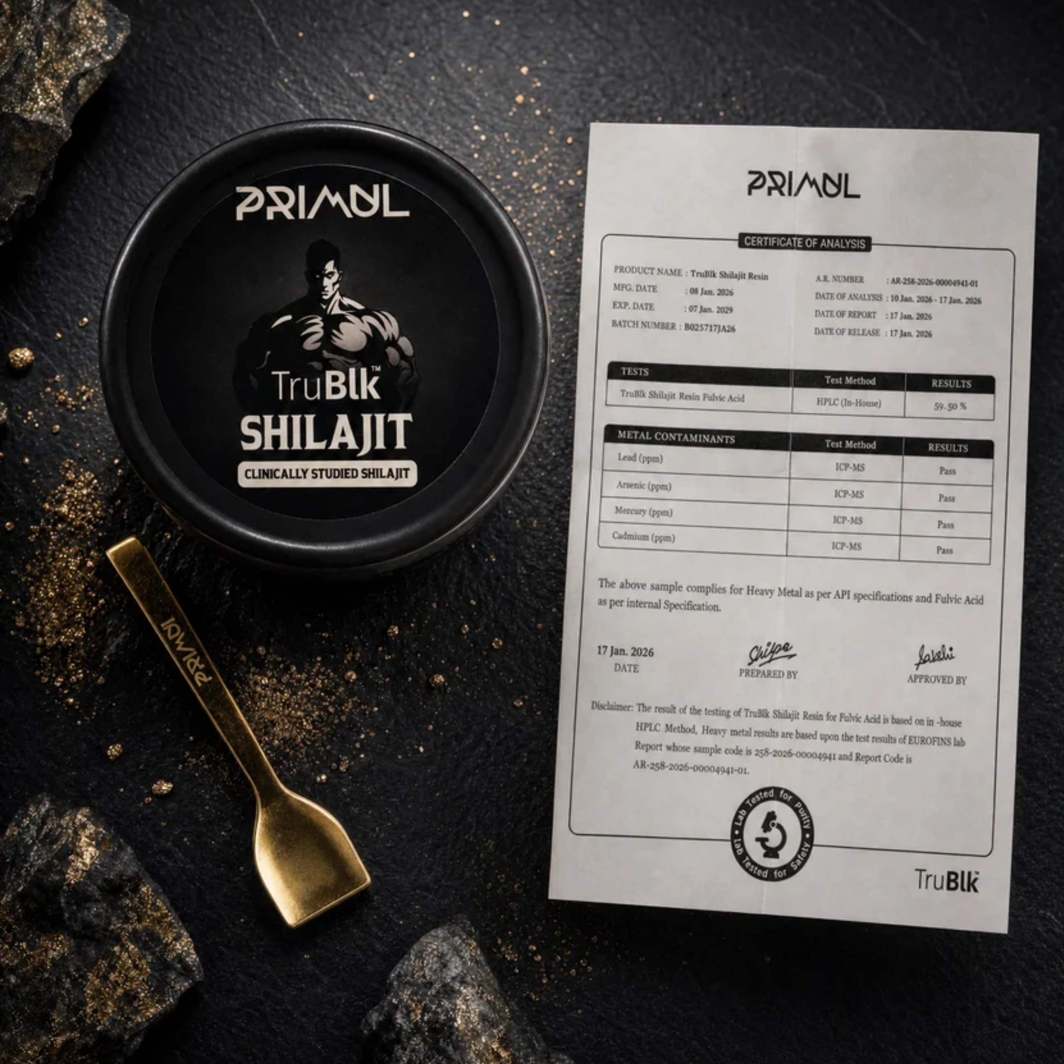 PRIMUL TRU BLK SHILAJIT