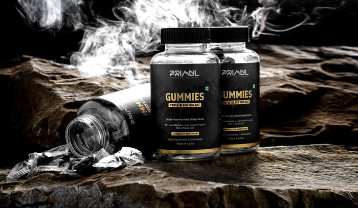 Primul Triple Black Shilajit Himalayan Gummies